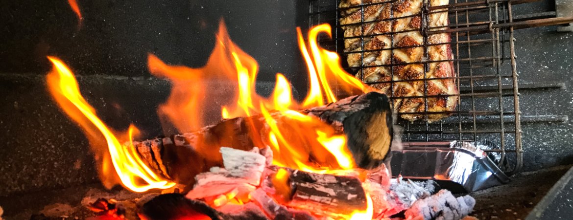 Braai wood and fire-starting supplies